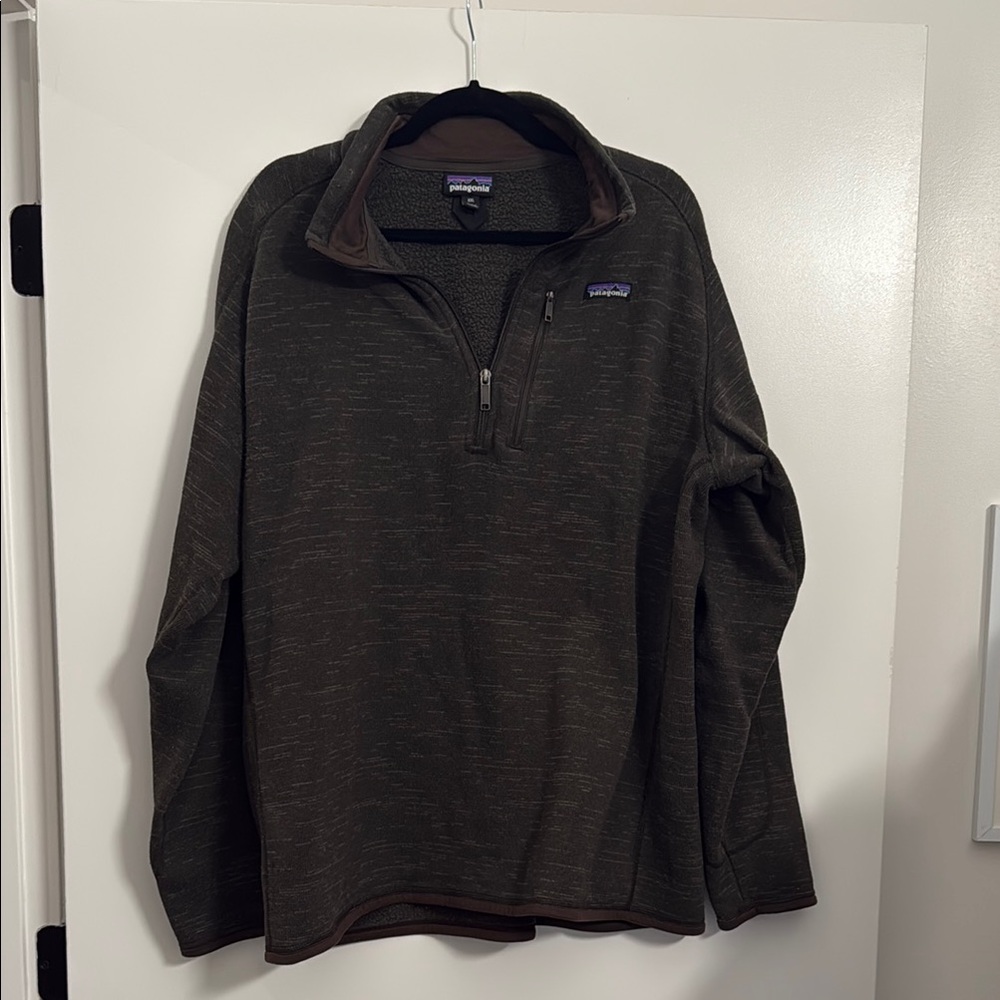 Men’s Better Sweater Quarter-Zip Fleece Pullover
